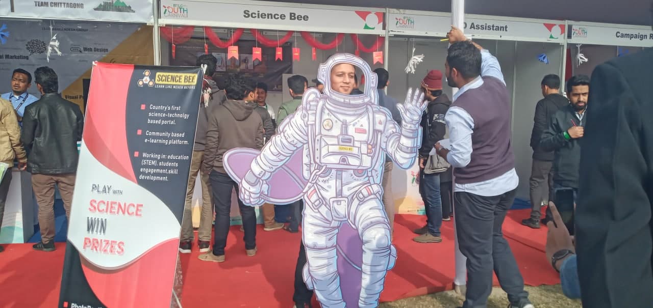 BYLC Youth Carnival — Science Bee Stall