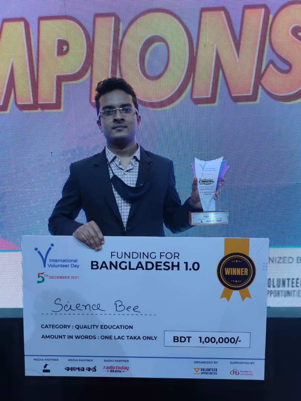 Funding for Bangladesh — Winner